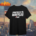 Waffle House Santa Stop Here For Waffles Christmas Shirt Unisex T-shirt, Sweatshirt, Hoodie, Long Sleeve Tee - T-Shirt, Sweatshirt, Hoodie
