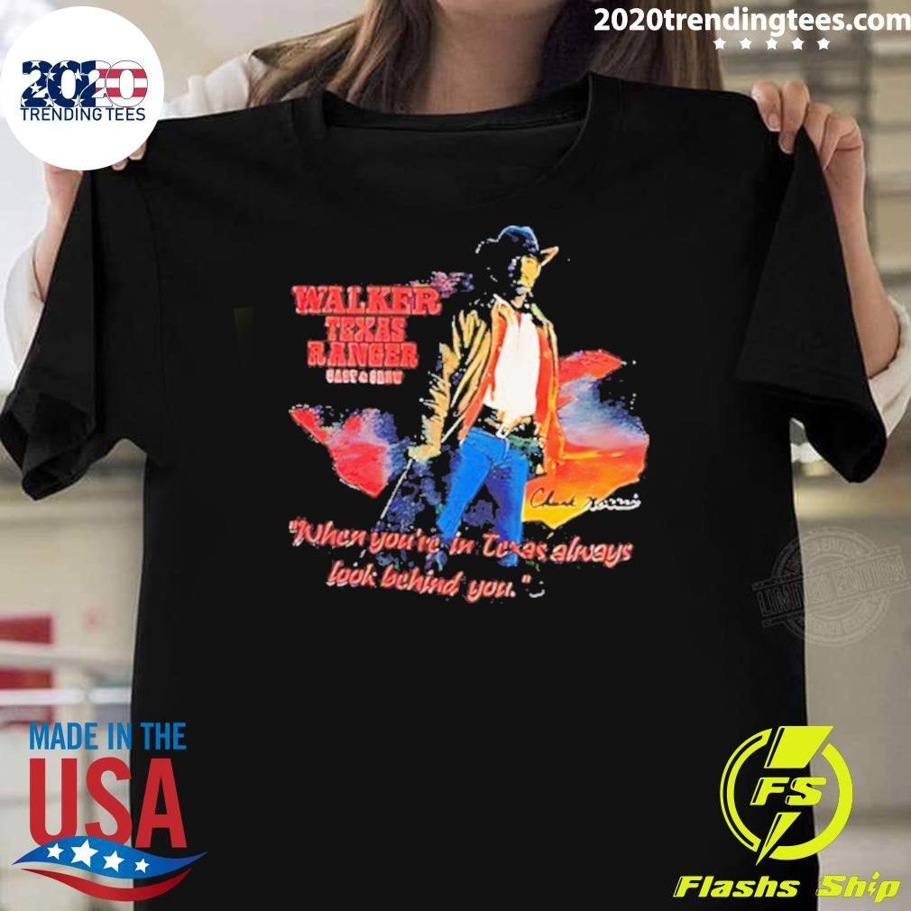 Walker Texas Ranger Chuck Norris Vintage Shirt Unisex T-shirt, Sweatshirt, Hoodie, Long Sleeve Tee - T-Shirt, Sweatshirt, Hoodie