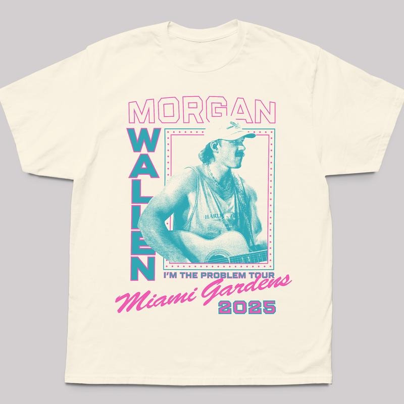 Wallen Tour Miami Gradens 2025 Casual Streetwear Summer T-Shirts, Hoodie, Sweatshirt - T-Shirt, Sweatshirt, Hoodie