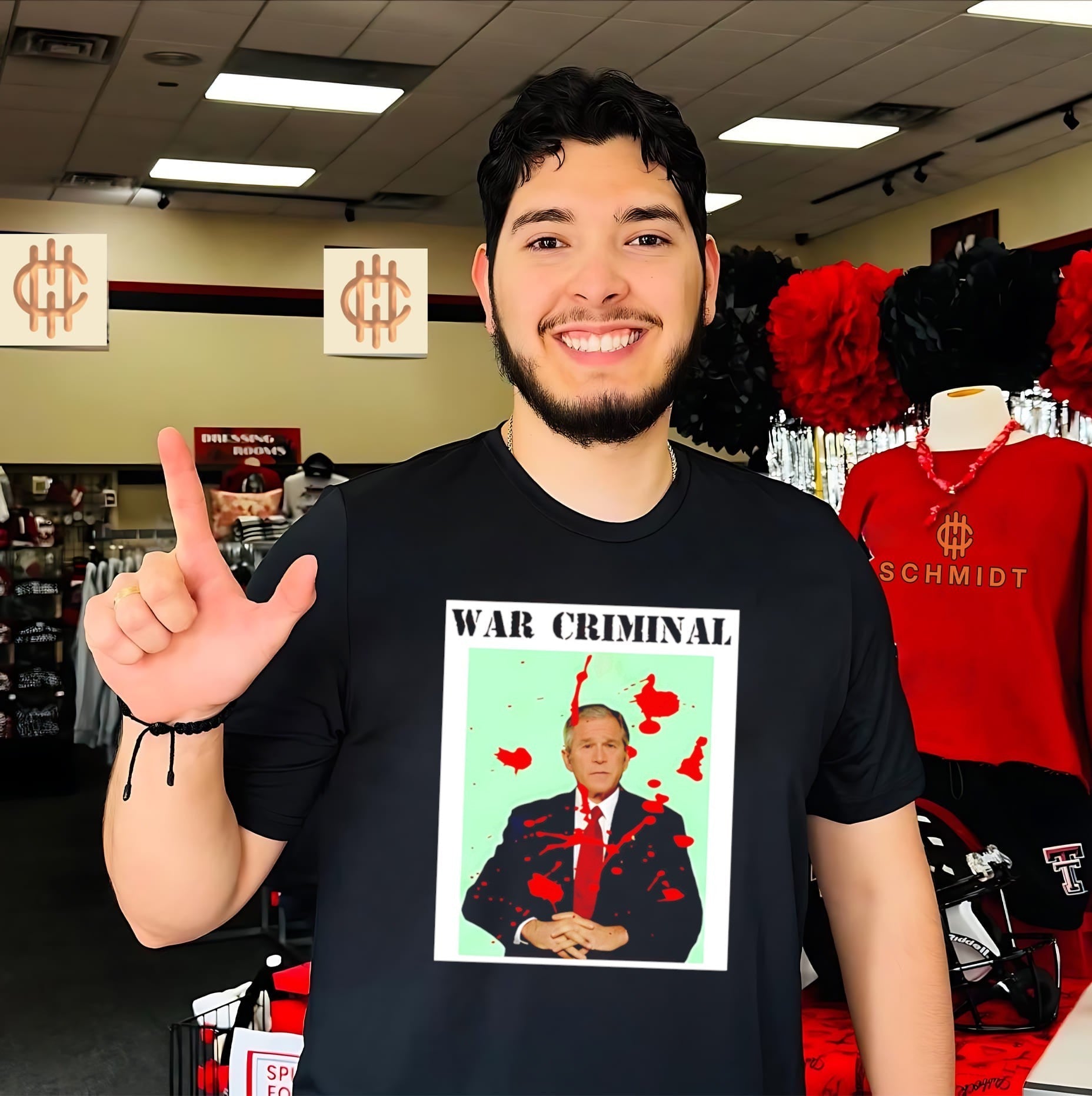 War Criminal George W. Bush Political Satire shirt Unisex T-shirt, Sweatshirt, Hoodie, Long Sleeve Tee - T-Shirt, Sweatshirt, Hoodie
