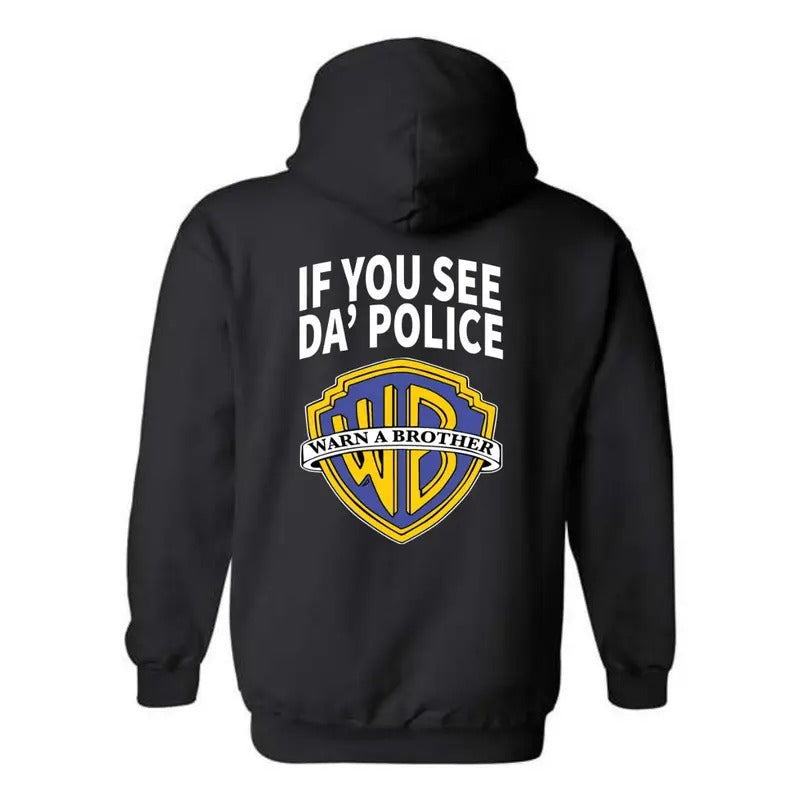"Warn Brother" Pop Culture Twist Iconic Logo Menswear Hot Trend Classic T-Shirts, Hoodie, Sweatshirt - T-Shirt, Sweatshirt, Hoodie