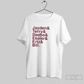 Washington Commanders Jayden Terry Deebo Ekeler Ertz Bill T Shirt Unisex T-shirt, Sweatshirt, Hoodie, Long Sleeve Tee - T-Shirt, Sweatshirt, Hoodie