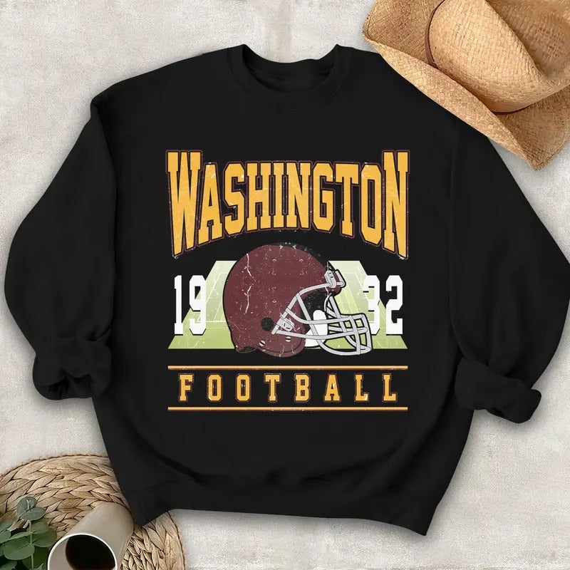 Washington Football Vintage Washington Commander Washington Fan Washington Shirt T-Shirts, Hoodie, Sweatshirt - T-Shirt, Sweatshirt, Hoodie