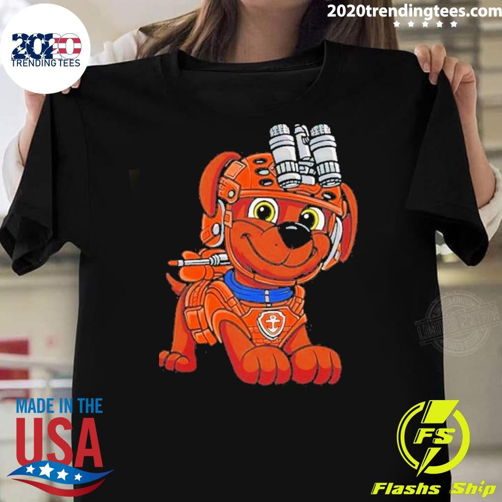 Water Rescue Dog Cartoon Shirt Unisex T-shirt, Sweatshirt, Hoodie, Long Sleeve Tee - T-Shirt, Sweatshirt, Hoodie