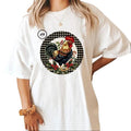 Watercolor Cute Rooster Farm Animals All #Ftn Cotton Top T-Shirts, Hoodie, Sweatshirt - T-Shirt, Sweatshirt, Hoodie