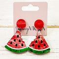 Watermelon Glitter Stud Earrings T-Shirts, Hoodie, Sweatshirt - T-Shirt, Sweatshirt, Hoodie