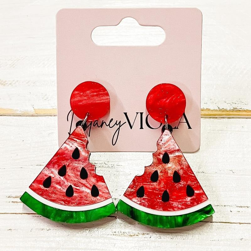 Watermelon Glitter Stud Earrings T-Shirts, Hoodie, Sweatshirt - T-Shirt, Sweatshirt, Hoodie
