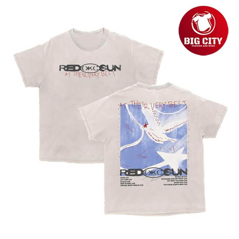 Wax Bodega Red Sun Okc Two Sided Shirt Unisex T-shirt, Sweatshirt, Hoodie, Long Sleeve Tee - T-Shirt, Sweatshirt, Hoodie