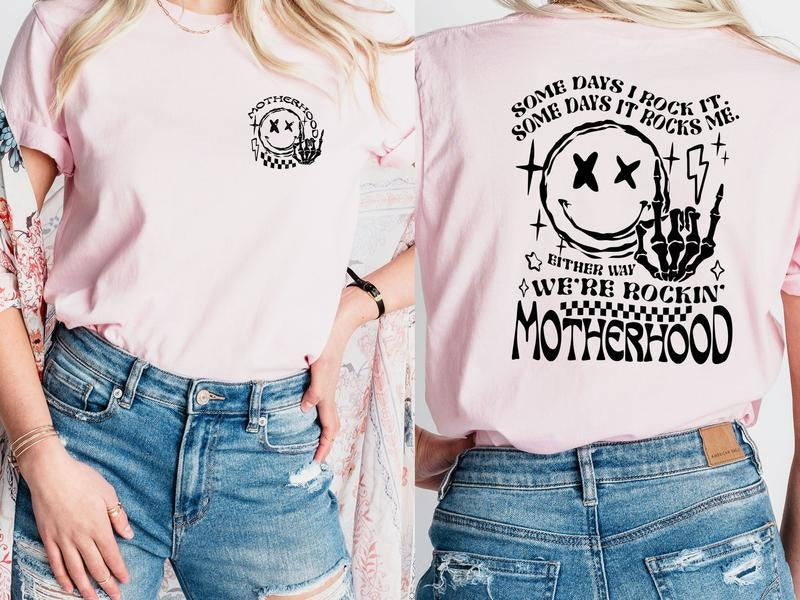 We Are Rocking Motherhood Top & T-Shirts, Hoodie, Sweatshirt - T-Shirt, Sweatshirt, Hoodie