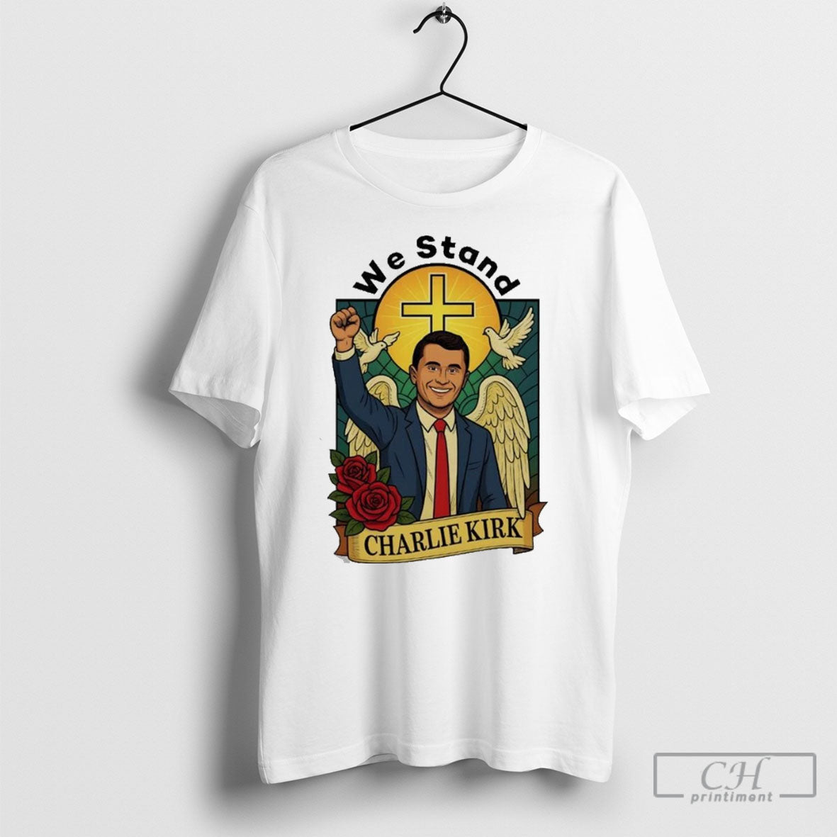 We Stand With Charlie Kirk Shirt Sweater Unisex T-shirt, Sweatshirt, Hoodie, Long Sleeve Tee - T-Shirt, Sweatshirt, Hoodie