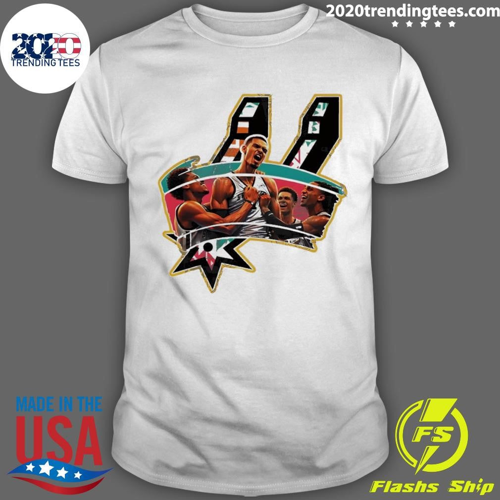Wembanyama San Antonio Spurs Basketball Nba Playoff Clinch 2026 Shirt Unisex T-shirt, Sweatshirt, Hoodie, Long Sleeve Tee - T-Shirt, Sweatshirt, Hoodie