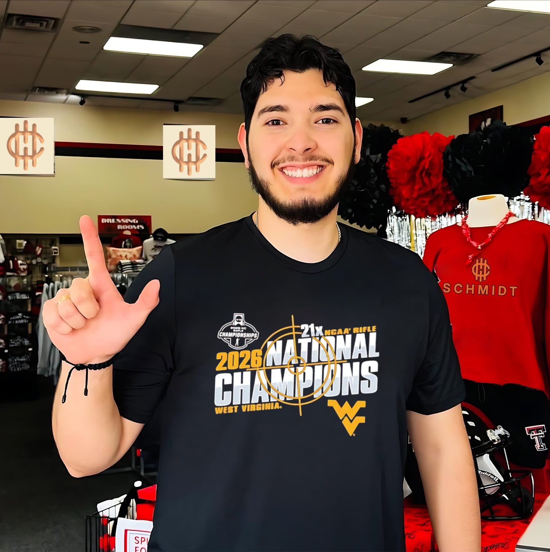 West Virginia 2026 NCAA Rifle National Champs shirt Unisex T-shirt, Sweatshirt, Hoodie, Long Sleeve Tee - T-Shirt, Sweatshirt, Hoodie