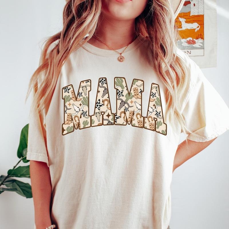 Western Mama Country Pattern Shirt Western Mama Desert Sunset Desert Western Mama T-Shirts, Hoodie, Sweatshirt - T-Shirt, Sweatshirt, Hoodie