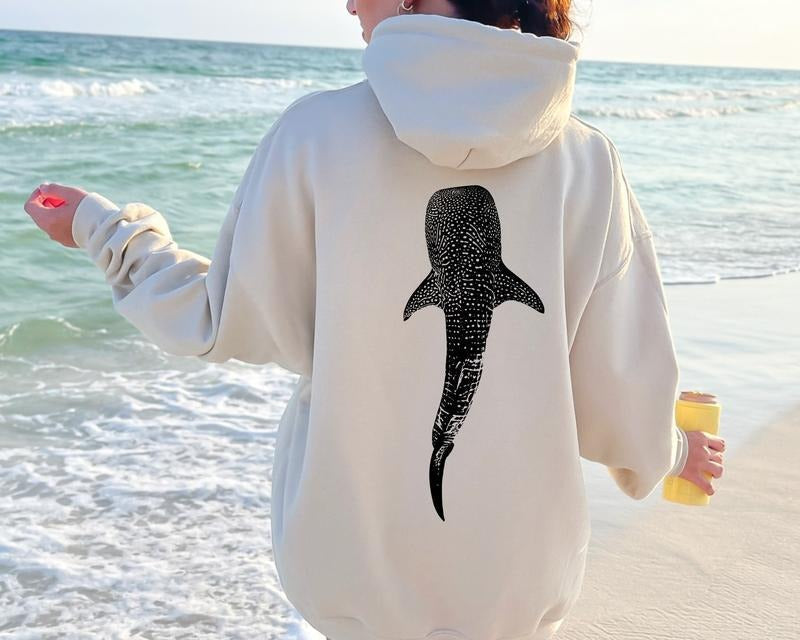 Whale Shark Beachy Shark Coconut Girl Jesus Christian Faith Over Fear Surf Beach T-Shirts, Hoodie, Sweatshirt - T-Shirt, Sweatshirt, Hoodie