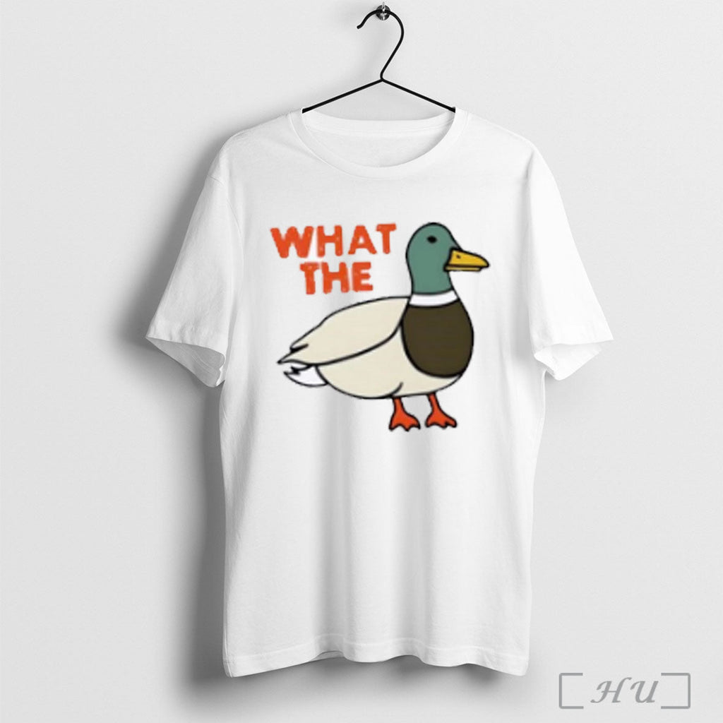 What The Duck Animal T Shirt Sweatshirt Png Unisex T-shirt, Sweatshirt, Hoodie, Long Sleeve Tee - T-Shirt, Sweatshirt, Hoodie