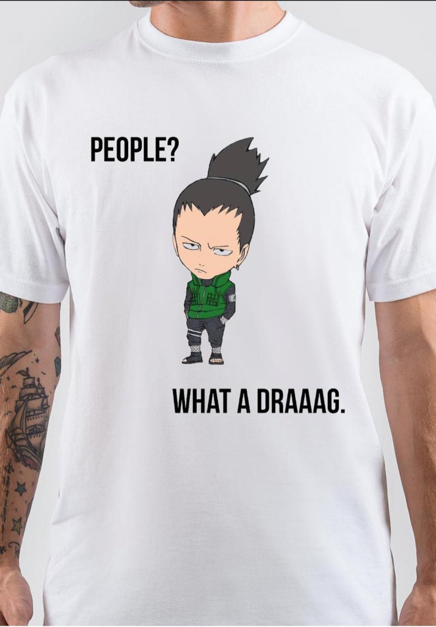 Shikamaru White T-Shirts, Hoodie, Sweatshirt - T-Shirt, Sweatshirt, Hoodie