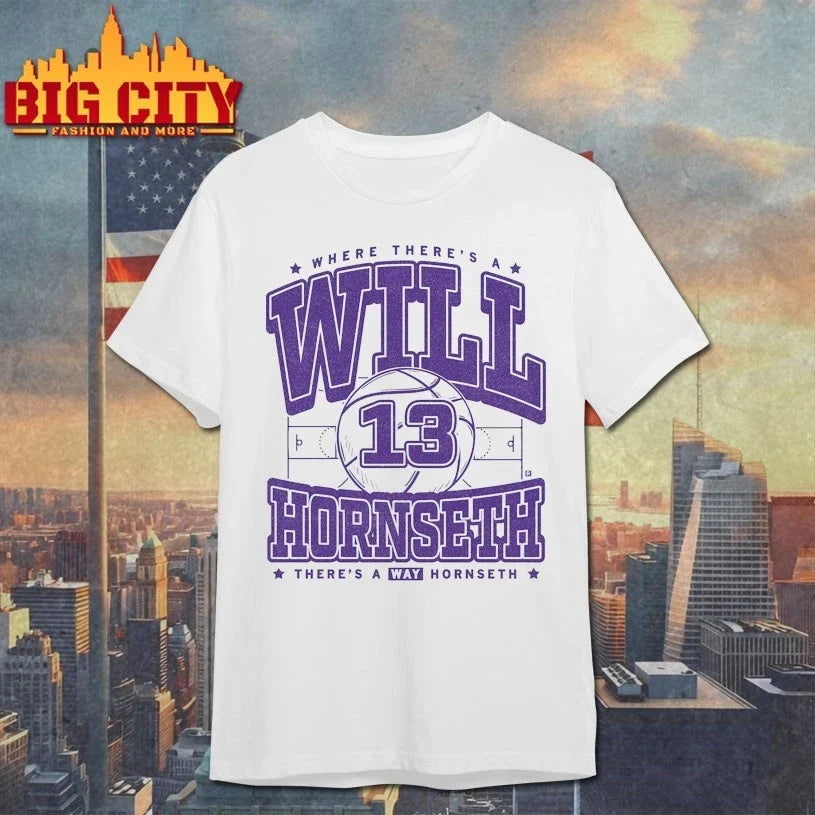Where there’s a Will Hornseth 13 shirt Unisex T-shirt, Sweatshirt, Hoodie, Long Sleeve Tee - T-Shirt, Sweatshirt, Hoodie