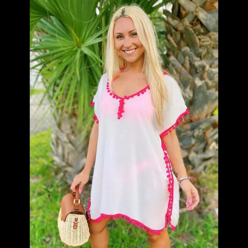 White & Fuchsia Cover Up T-Shirts, Hoodie, Sweatshirt - T-Shirt, Sweatshirt, Hoodie
