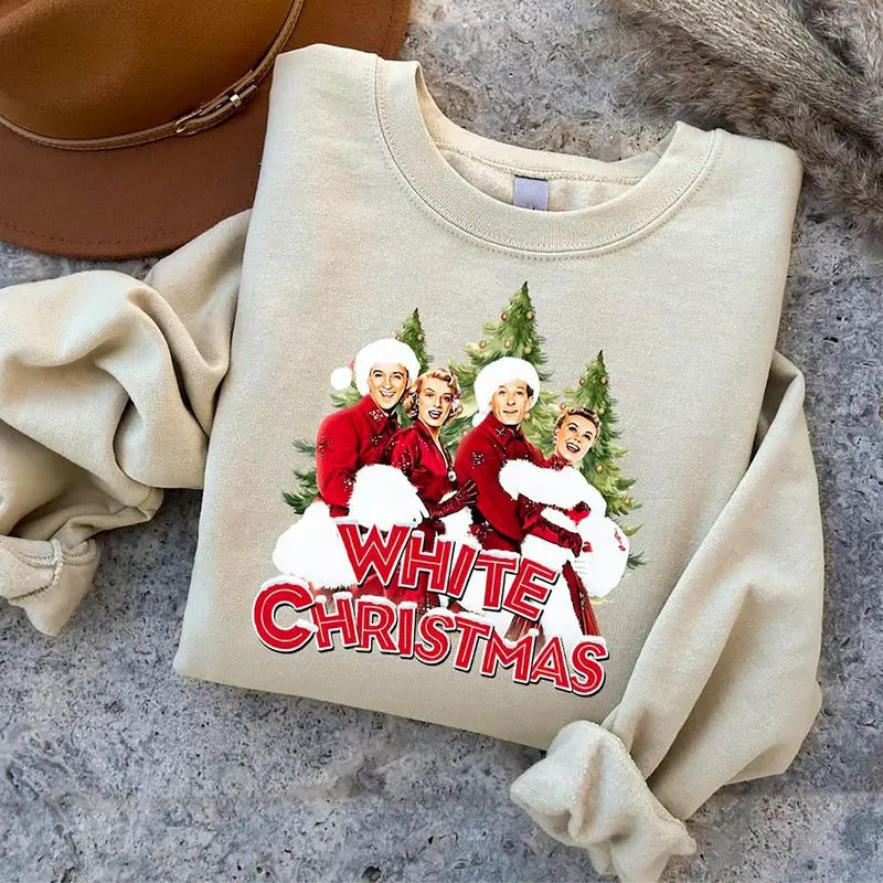 White Movie Shirt White 1954 Shirt Retro Wallace Davis Shirt Vintage White T-Shirts, Hoodie, Sweatshirt - T-Shirt, Sweatshirt, Hoodie