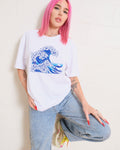 Kanagawa Cat Wave T-Shirt Unisex T-shirt, Sweatshirt, Hoodie, Long Sleeve Tee - T-Shirt, Sweatshirt, Hoodie