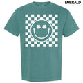 White Shamrock Checker Happy Face Comfort Colors 'NLB' T-Shirts, Hoodie, Sweatshirt - T-Shirt, Sweatshirt, Hoodie
