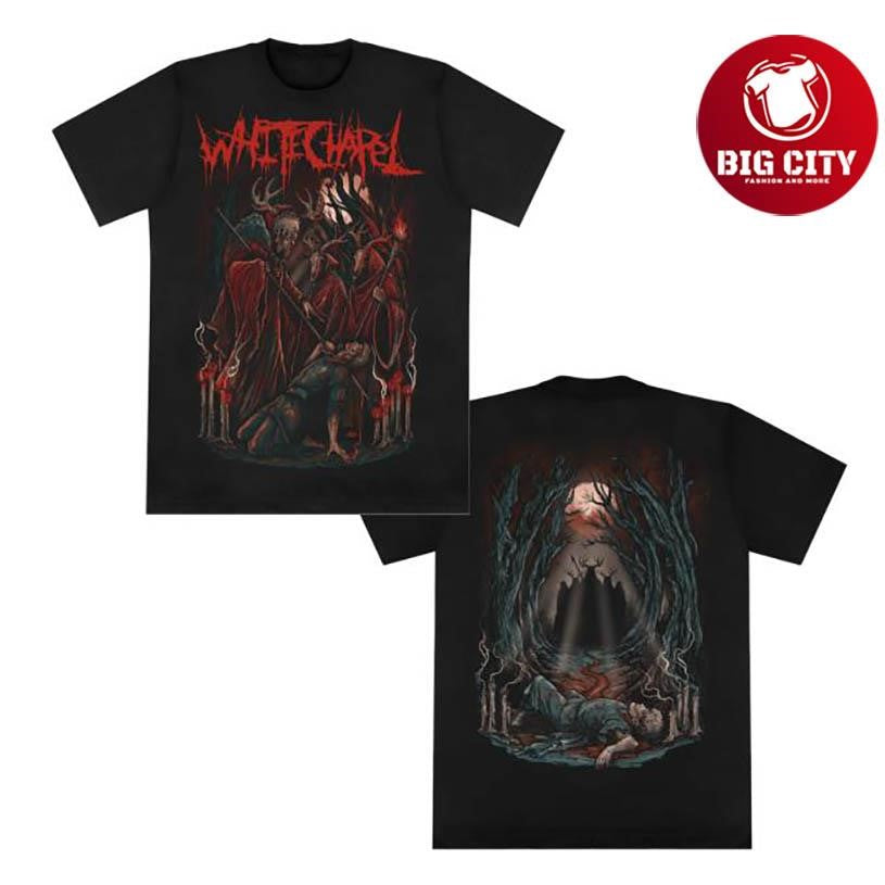 Whitechapel Rituals Of Hate 2025 Two Sided Shirt Unisex T-shirt, Sweatshirt, Hoodie, Long Sleeve Tee - T-Shirt, Sweatshirt, Hoodie