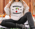 Whoville University Est 1957 Funny Xmas T-Shirts, Hoodie, Sweatshirt - T-Shirt, Sweatshirt, Hoodie