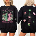 Wicked Change Good Glitter Wizard Oz Broomstick Shirt Wicked Defy Gravity Wizard Oz Movie Fan Soft Comfort Long Sleeves Fabric T-Shirts, Hoodie, Sweatshirt - T-Shirt, Sweatshirt, Hoodie