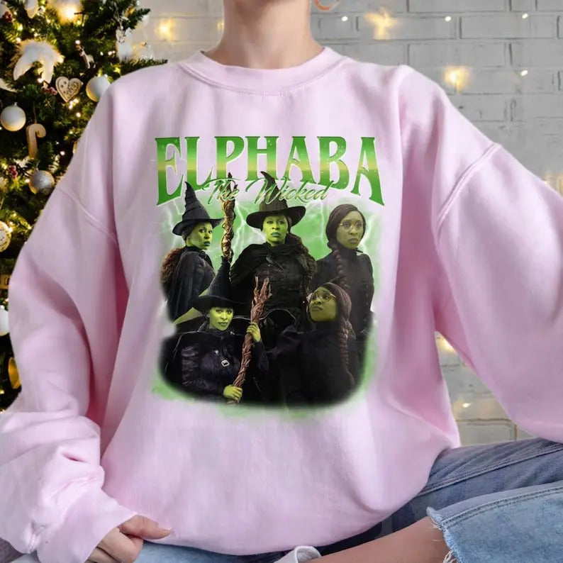 Wicked Elphaba Changed Good Png Wicked Musical Movies Png BWitch Pink Green Png T-Shirts, Hoodie, Sweatshirt - T-Shirt, Sweatshirt, Hoodie