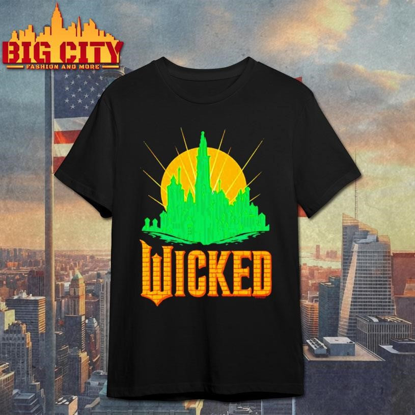 Wicked Greetings From The Fantabulous Emerald City Shirt Unisex T-shirt, Sweatshirt, Hoodie, Long Sleeve Tee - T-Shirt, Sweatshirt, Hoodie