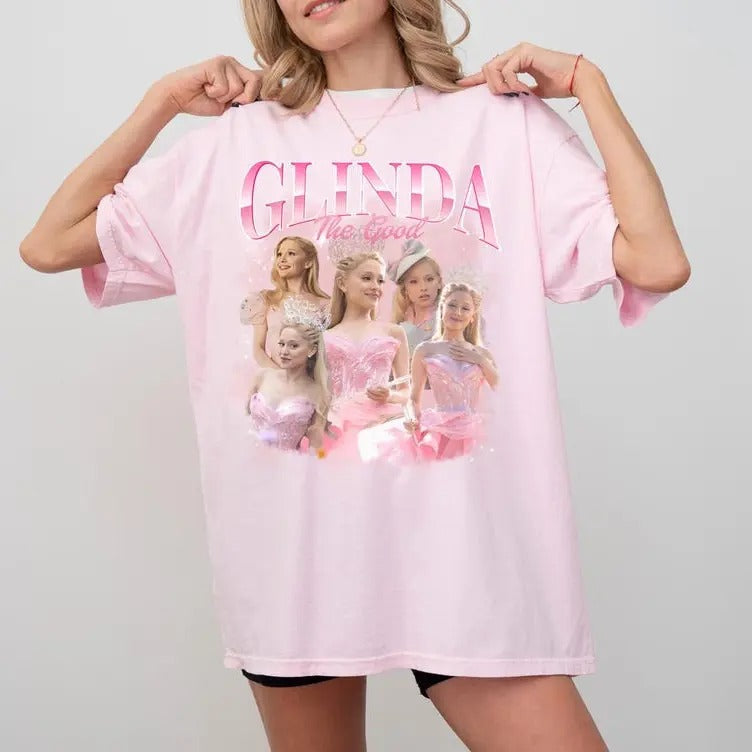 Wicked Pink Glinda Defy Gravity Broomstick Magic Wand Wizard Fan Shirt Wicked Musical Fan Retro Pink Glinda Classic T-Shirts, Hoodie, Sweatshirt - T-Shirt, Sweatshirt, Hoodie