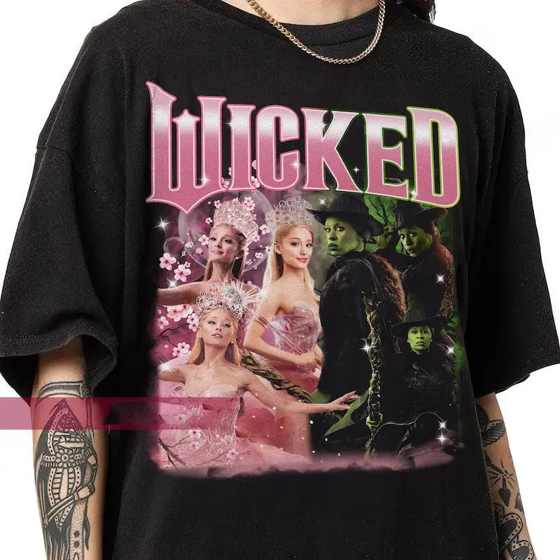 Wicked Musical Shirt Wicked Changed Good Wicked Musical Glinda Elphaba Wicked Musical Musical Costume T-Shirts, Hoodie, Sweatshirt - T-Shirt, Sweatshirt, Hoodie