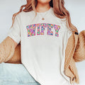 Wifey Shirt Leopard Wife Faux Glitter Cheetah Wifey Printed Comfort Shirts Wives Soft Fabric Shirt Wife Her Tops Womenswear Cotton Fabric Relaxed Fit Chic T-Shirts, Hoodie, Sweatshirt - T-Shirt, Sweatshirt, Hoodie