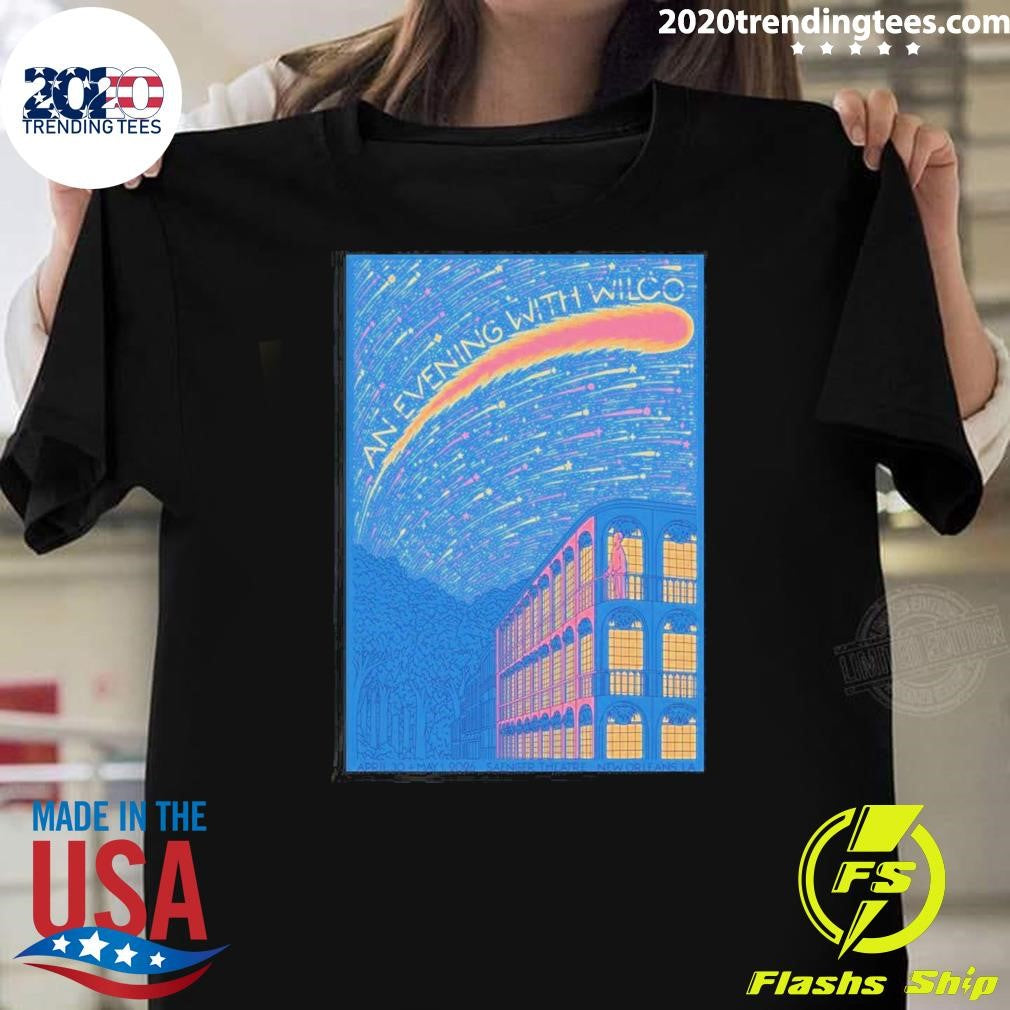 Wilco Saenger Theatre, New Orleans LA April 30-May 1 2026 Shirt Unisex T-shirt, Sweatshirt, Hoodie, Long Sleeve Tee - T-Shirt, Sweatshirt, Hoodie