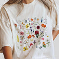 Wildflower Wild Flowers Shirt Flower Shirts Floral Shirt Shirts Her Boho Wildflowers Cute Shirt Top T-Shirts, Hoodie, Sweatshirt - T-Shirt, Sweatshirt, Hoodie