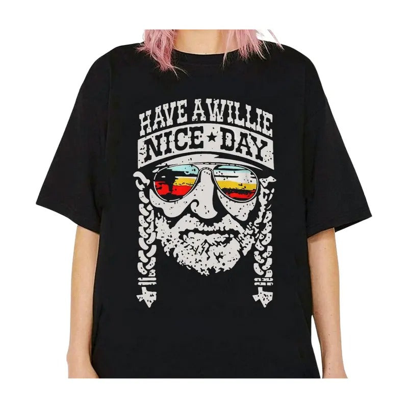 Willie Nelson Country Music Have Willie Nice Day Fans T-Shirts, Hoodie, Sweatshirt - T-Shirt, Sweatshirt, Hoodie