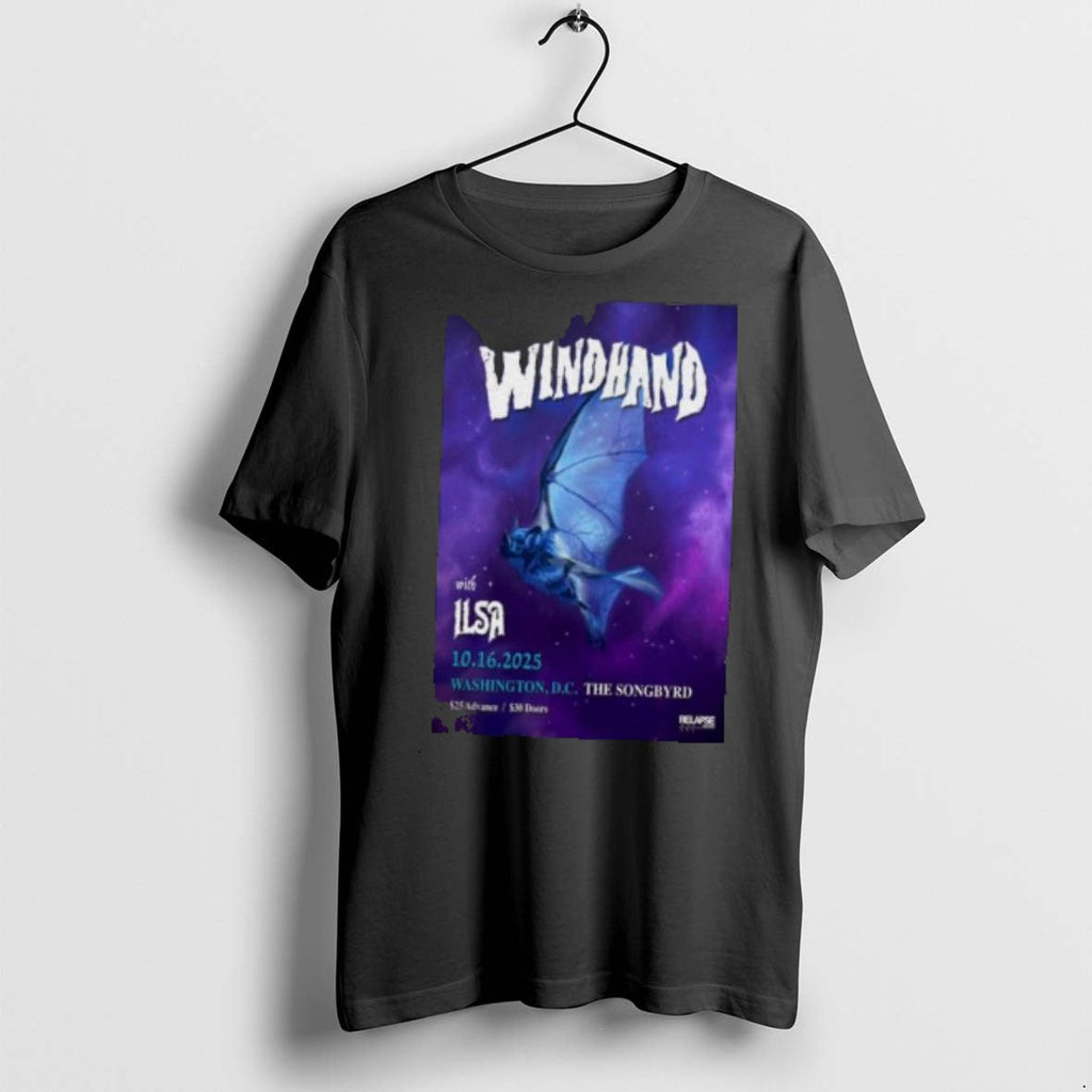 Windhand The Songbyrd Washington Dc Oct 16 2025 T Shirts Unisex T-shirt, Sweatshirt, Hoodie, Long Sleeve Tee - T-Shirt, Sweatshirt, Hoodie
