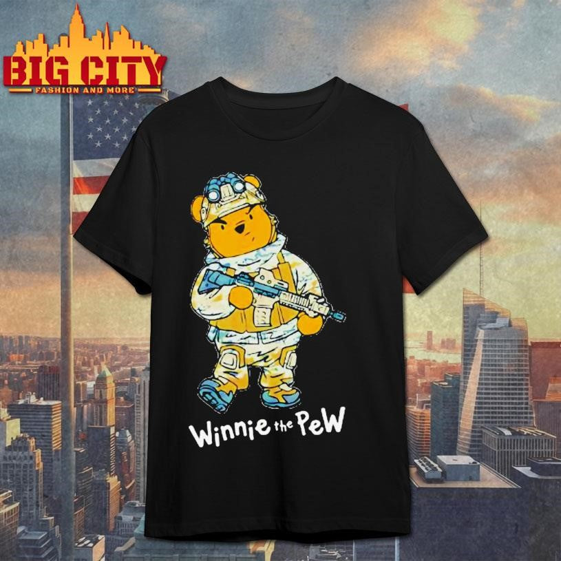 Winnie The Pew Shirt Unisex T-shirt, Sweatshirt, Hoodie, Long Sleeve Tee - T-Shirt, Sweatshirt, Hoodie