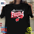 Wisconsin Badgers Mens Hockey 2026 NCAA Frozen Four Vegas Shirt Unisex T-shirt, Sweatshirt, Hoodie, Long Sleeve Tee - T-Shirt, Sweatshirt, Hoodie