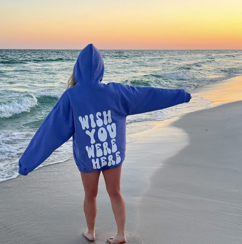 Wish You Were Here (Casual Cotton Positive ) Menswear T-Shirts, Hoodie, Sweatshirt - T-Shirt, Sweatshirt, Hoodie