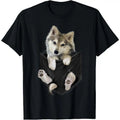Wolf White Pup Pocket Wolves Shirt T-Shirts, Hoodie, Sweatshirt - T-Shirt, Sweatshirt, Hoodie