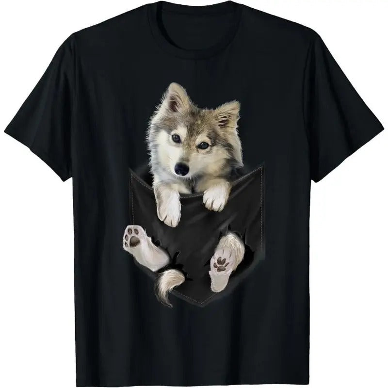 Wolf White Pup Pocket Wolves Shirt T-Shirts, Hoodie, Sweatshirt - T-Shirt, Sweatshirt, Hoodie