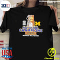 Wolverines Mens Basketball National Champions Trophy Ncaa Final Four Shirt Unisex T-shirt, Sweatshirt, Hoodie, Long Sleeve Tee - T-Shirt, Sweatshirt, Hoodie