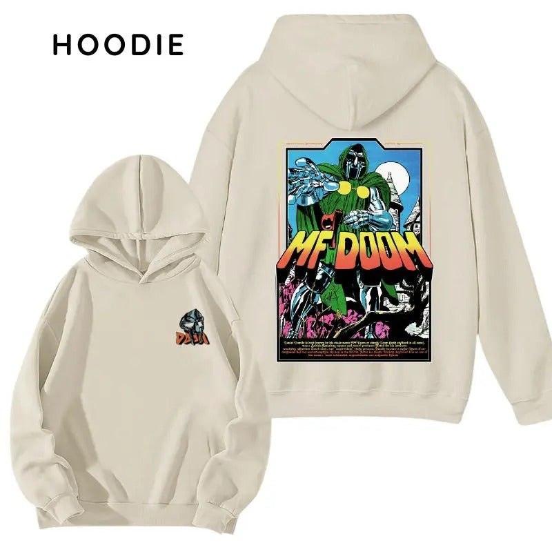 MF Doomm 2 Sided 100% Cotton T-Shirts, Hoodie, Sweatshirt - T-Shirt, Sweatshirt, Hoodie