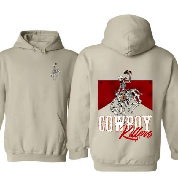 Vintage Western Cowboy 2 Sided (No Hood) 100% Cotton T-Shirts, Hoodie, Sweatshirt - T-Shirt, Sweatshirt, Hoodie