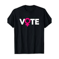 Cotton Geometric Feminist Vote Pattern 100% Cotton Crew Neck Short Sleeve Casual Digital Heat Transfer Regular Fit Made USA T-Shirts, Hoodie, Sweatshirt - T-Shirt, Sweatshirt, Hoodie