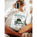 Casual Crew Neck Vintage Car & Letter Print 100% Polyester Knit Fabric Casual Long Sleeve FallWinter T-Shirts, Hoodie, Sweatshirt - T-Shirt, Sweatshirt, Hoodie