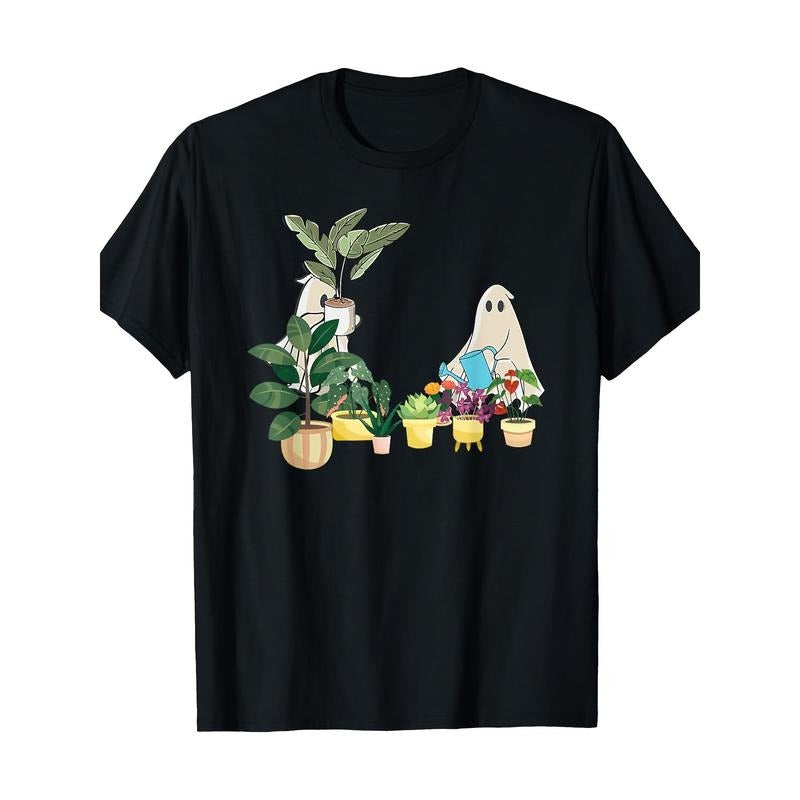 Halloween Garden Enthusiast 100% Cotton Short Sleeve Crew Neck Casual Fit Made USA T-Shirts, Hoodie, Sweatshirt - T-Shirt, Sweatshirt, Hoodie