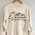 Inspirational Quote Crew Neck Medium Heavy Fabric Loose Fit Casual Winter 50% Cotton 50% Polyester T-Shirts, Hoodie, Sweatshirt - T-Shirt, Sweatshirt, Hoodie