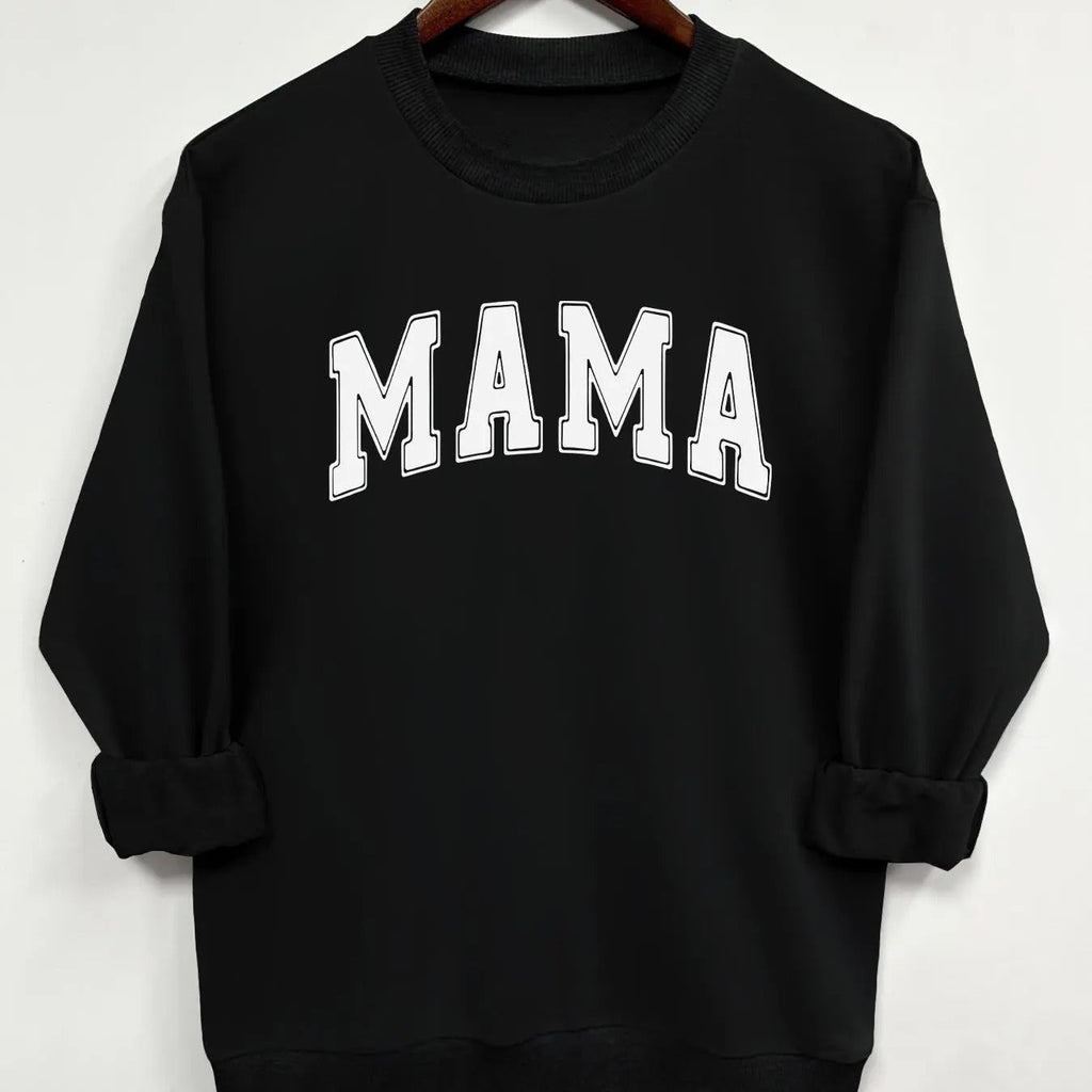 Letter Print Crew Neck Casual Long Sleeve Daily All Seasons 90s Clothes T-Shirts, Hoodie, Sweatshirt - T-Shirt, Sweatshirt, Hoodie